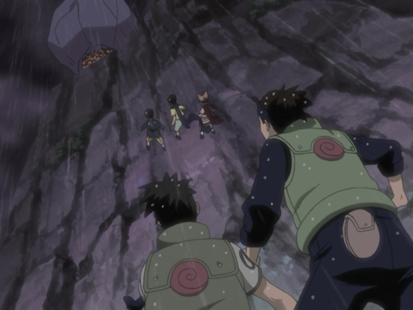 Naruto Ep 158: Follow My Lead! The Great Survival Challenge @ 19:56