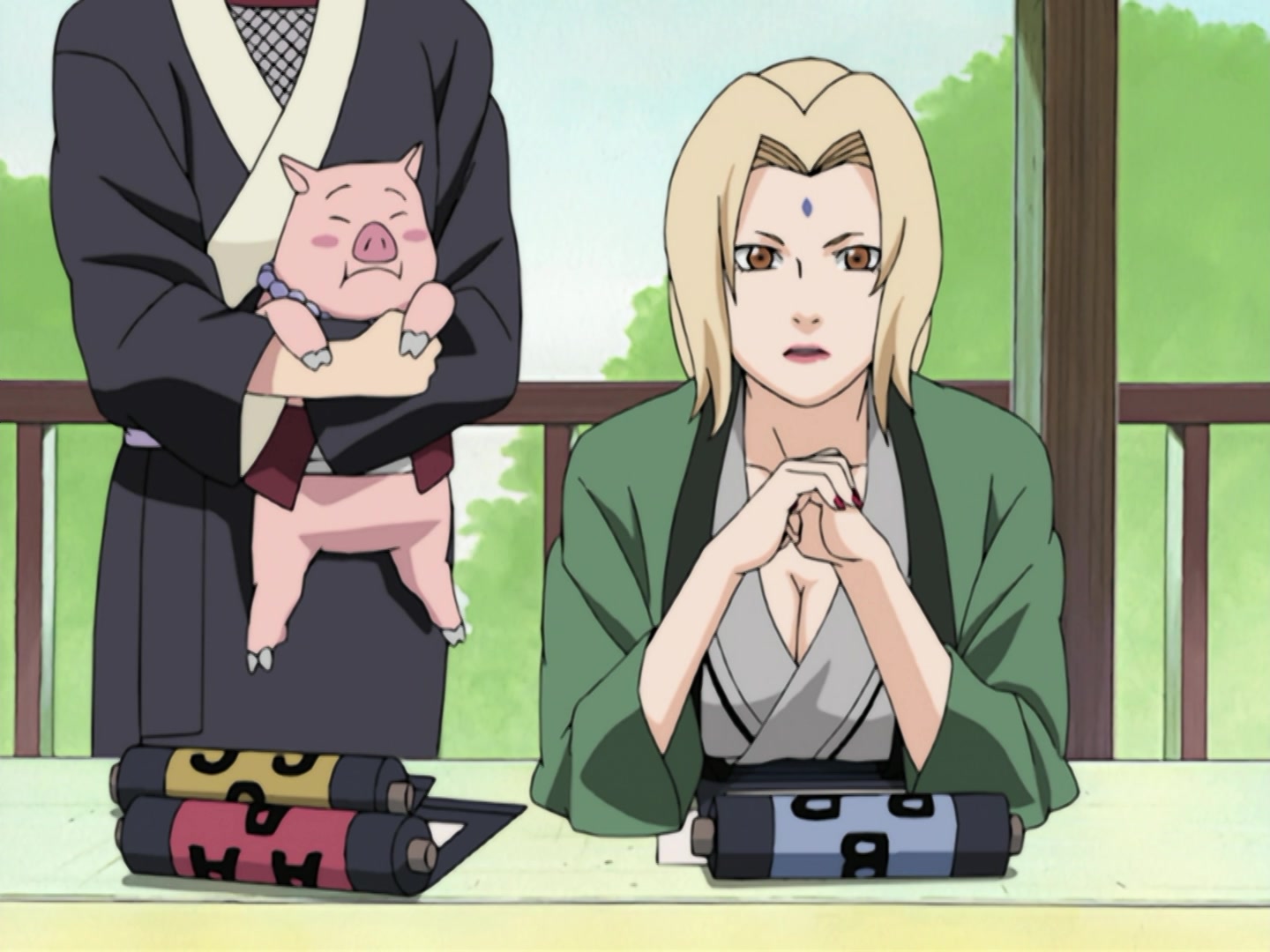 Naruto Ep 159: Bounty Hunter from the Wilderness @ 03:01