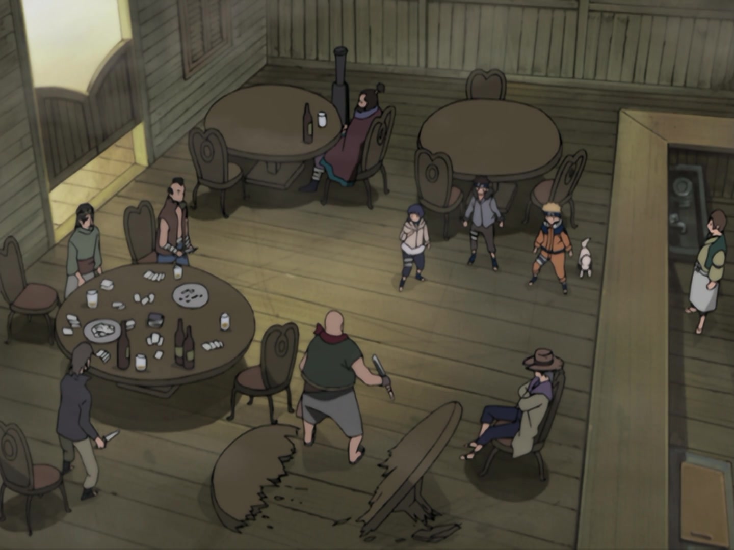 Naruto Ep 159: Bounty Hunter from the Wilderness @ 08:30