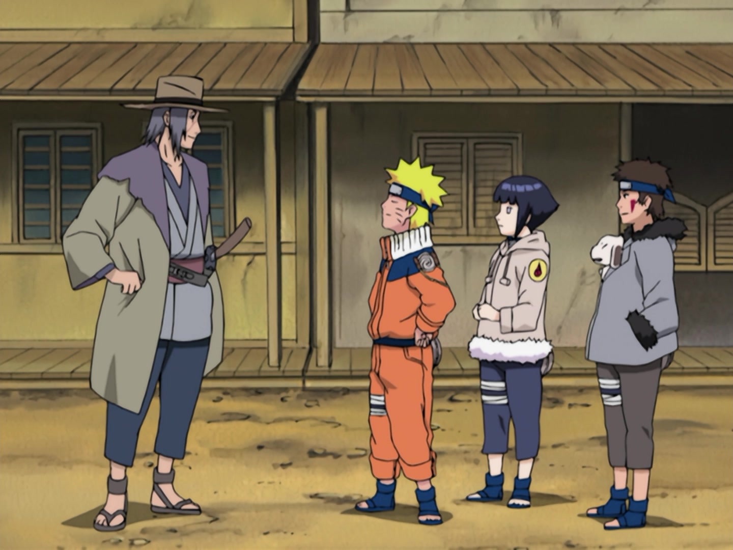 Naruto Ep 159: Bounty Hunter from the Wilderness @ 12:04