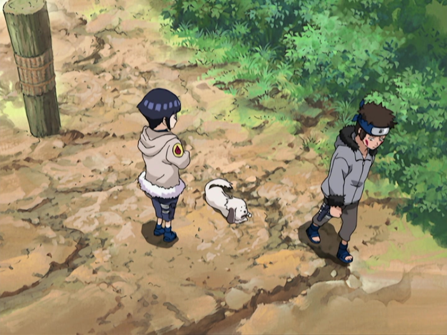 Naruto Ep 184: Kiba's Long Day! @ 03:30