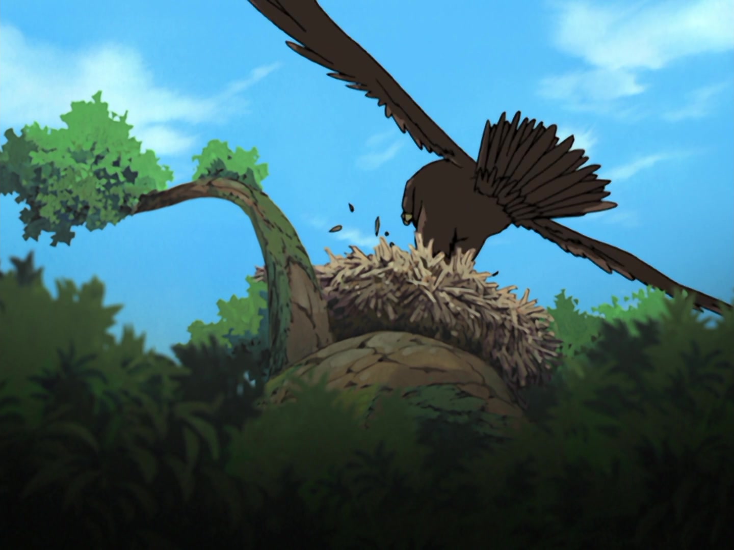 Naruto Ep 185: A Legend from the Hidden Leaf: The Onbaa! @ 02:04