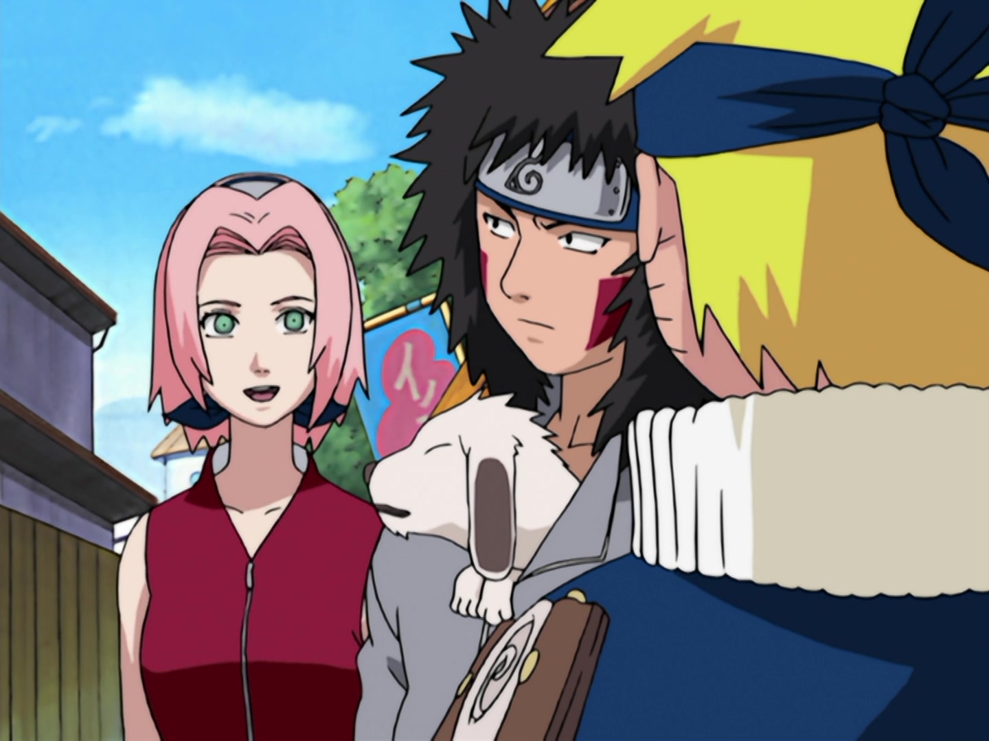 Naruto Ep 185: A Legend from the Hidden Leaf: The Onbaa! @ 03:44