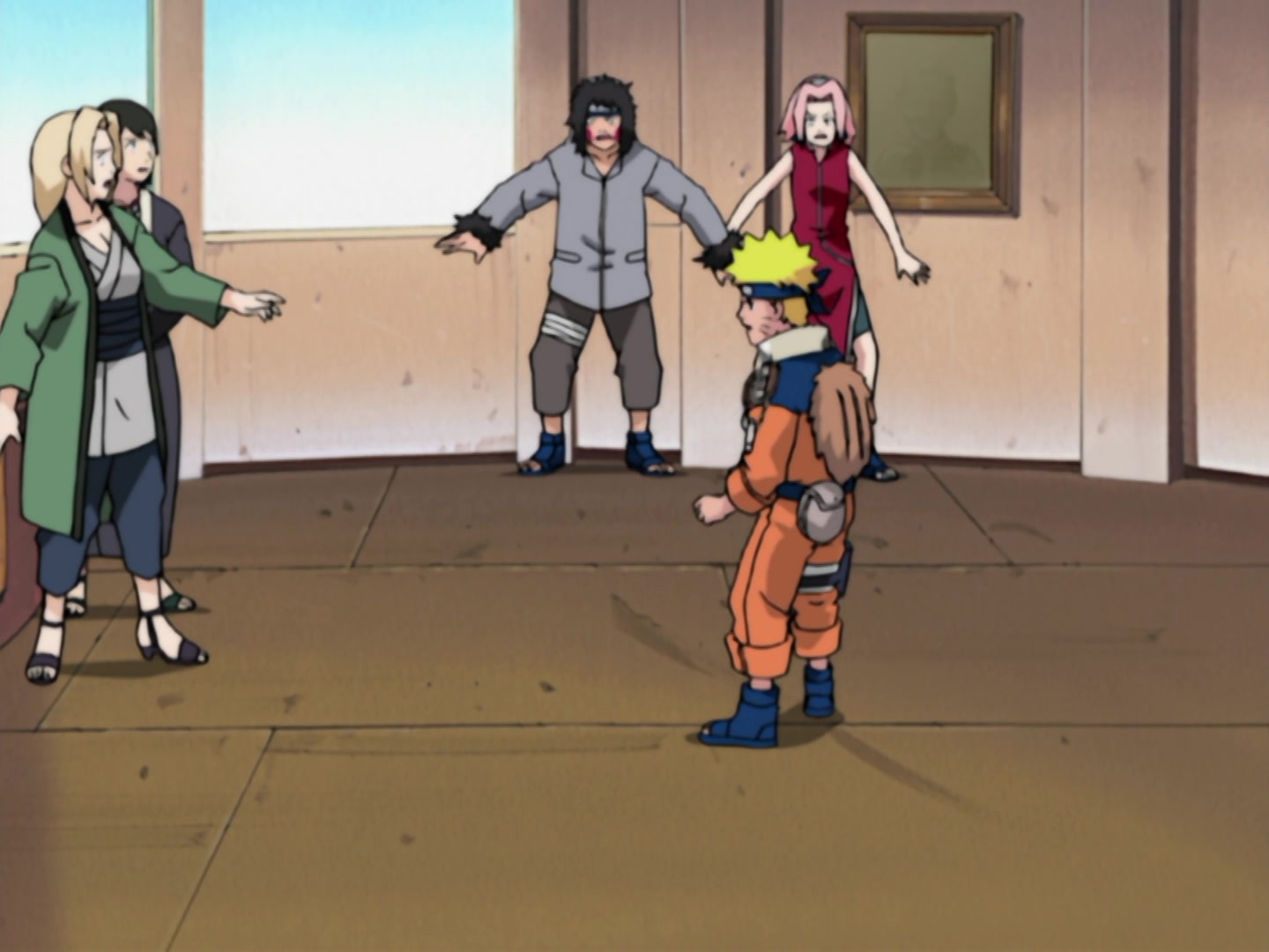 Naruto Ep 185: A Legend from the Hidden Leaf: The Onbaa! @ 08:30