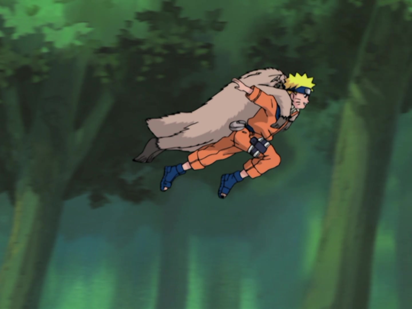 Naruto Ep 185: A Legend from the Hidden Leaf: The Onbaa! @ 15:32