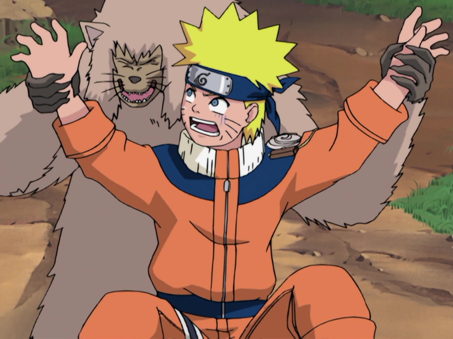Naruto Ep 185: A Legend from the Hidden Leaf: The Onbaa! @ 16:43
