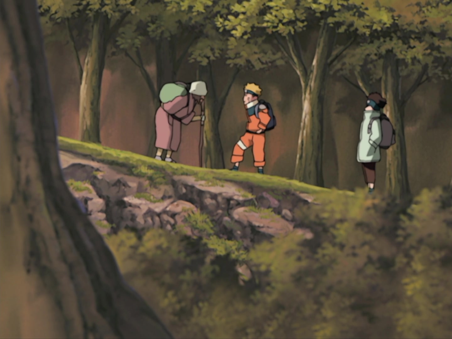 Naruto Ep 186: Laughing Shino! @ 02:26