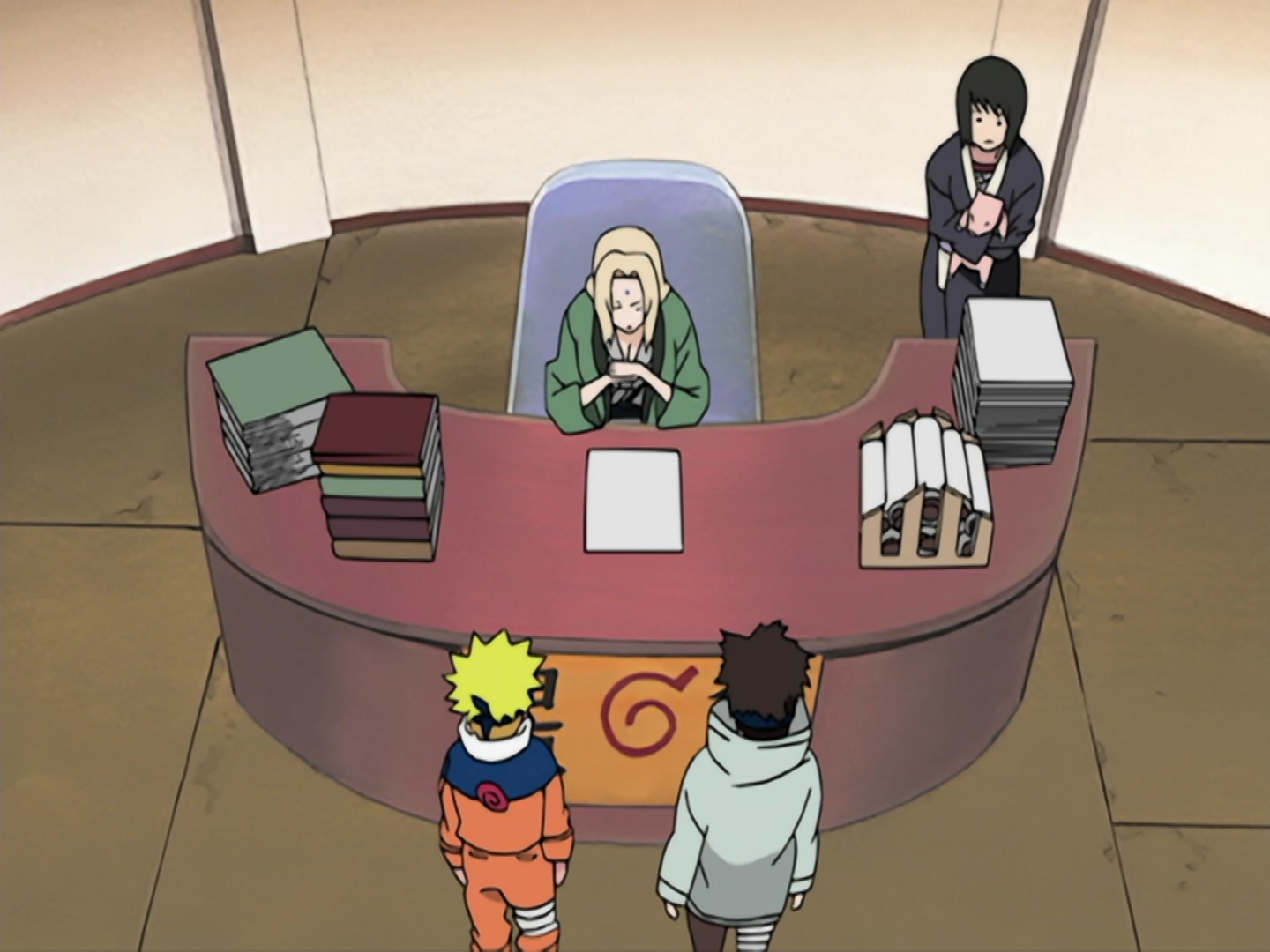 Naruto Ep 186: Laughing Shino! @ 04:27