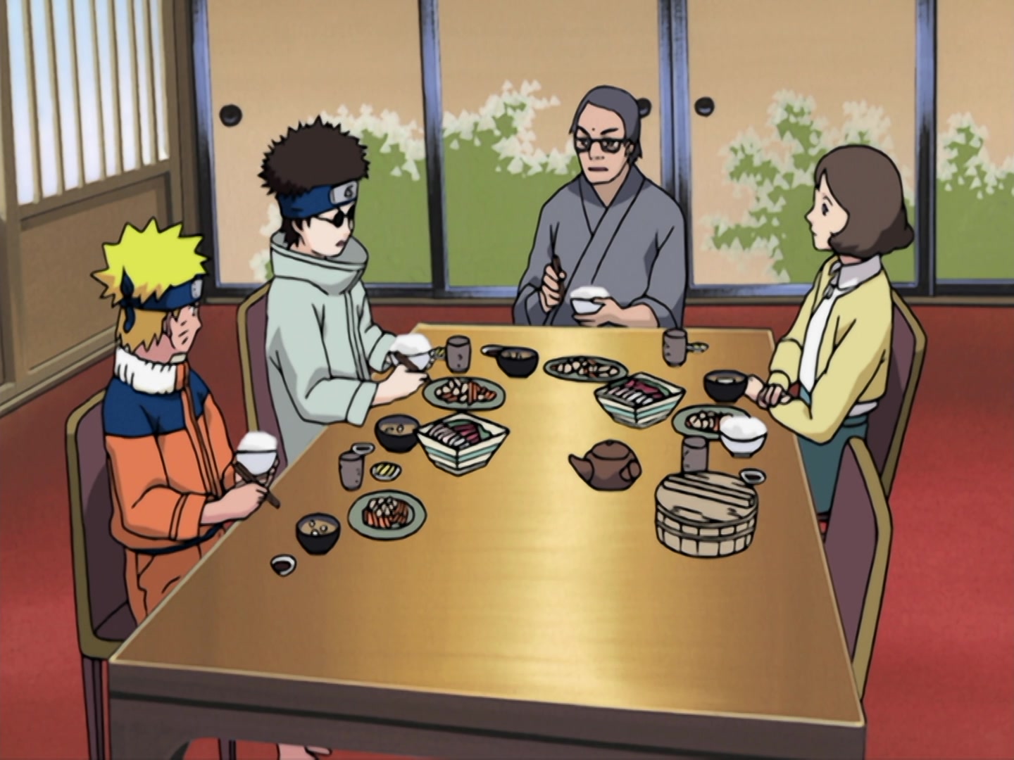 Naruto Ep 186: Laughing Shino! @ 06:21