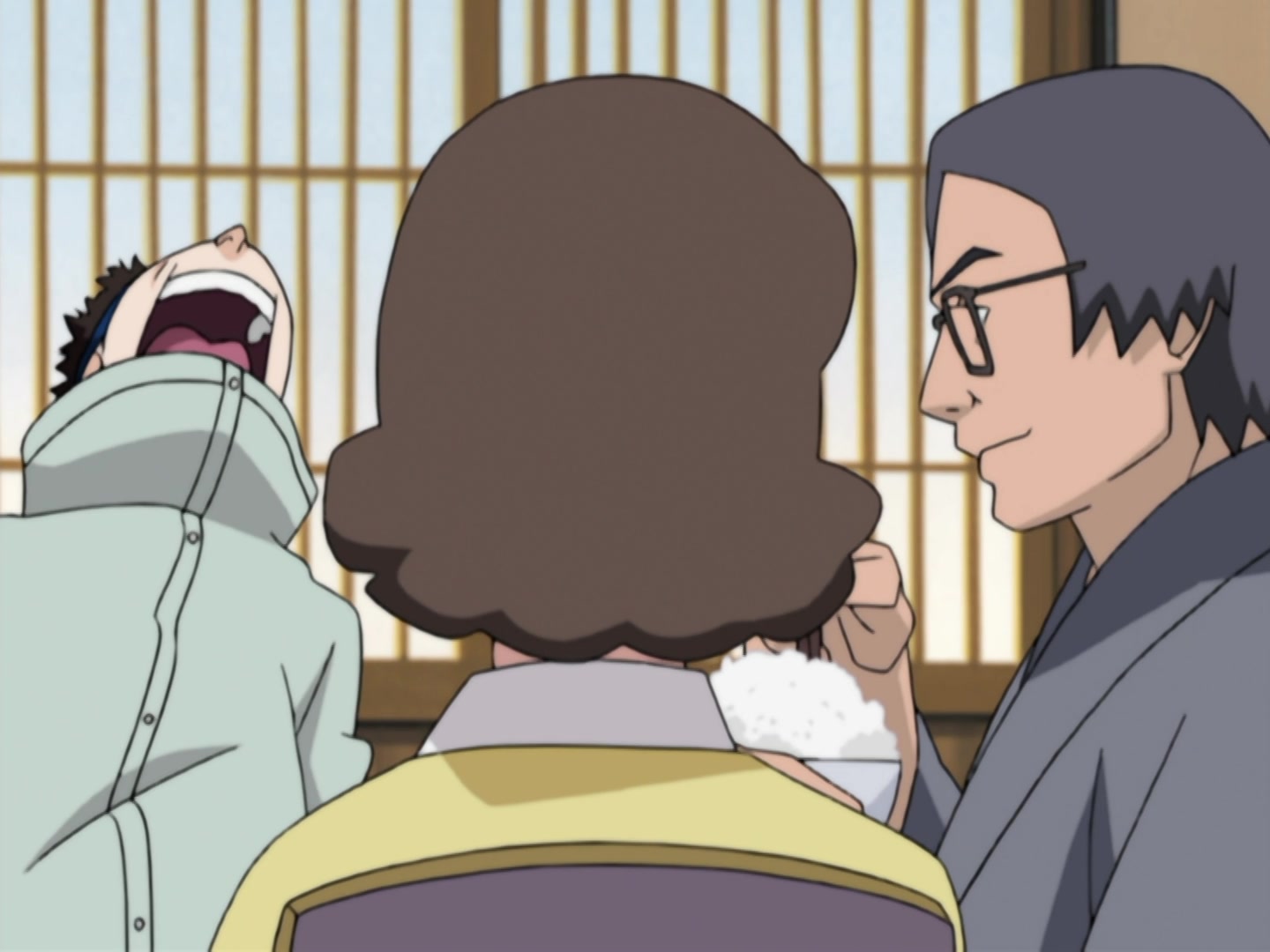 Naruto Ep 186: Laughing Shino! @ 07:04