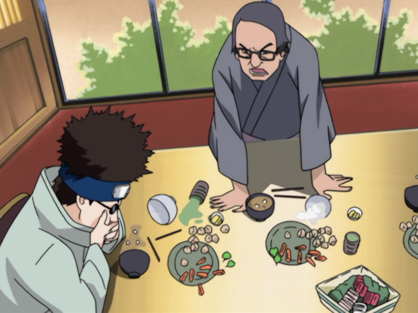Naruto Ep 186: Laughing Shino! @ 07:40