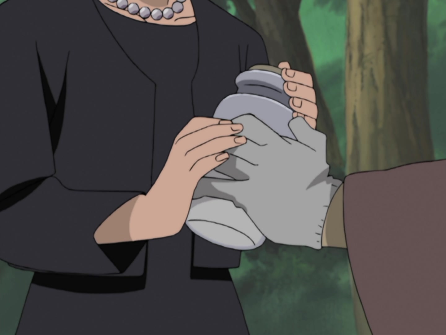 Naruto Ep 186: Laughing Shino! @ 13:51