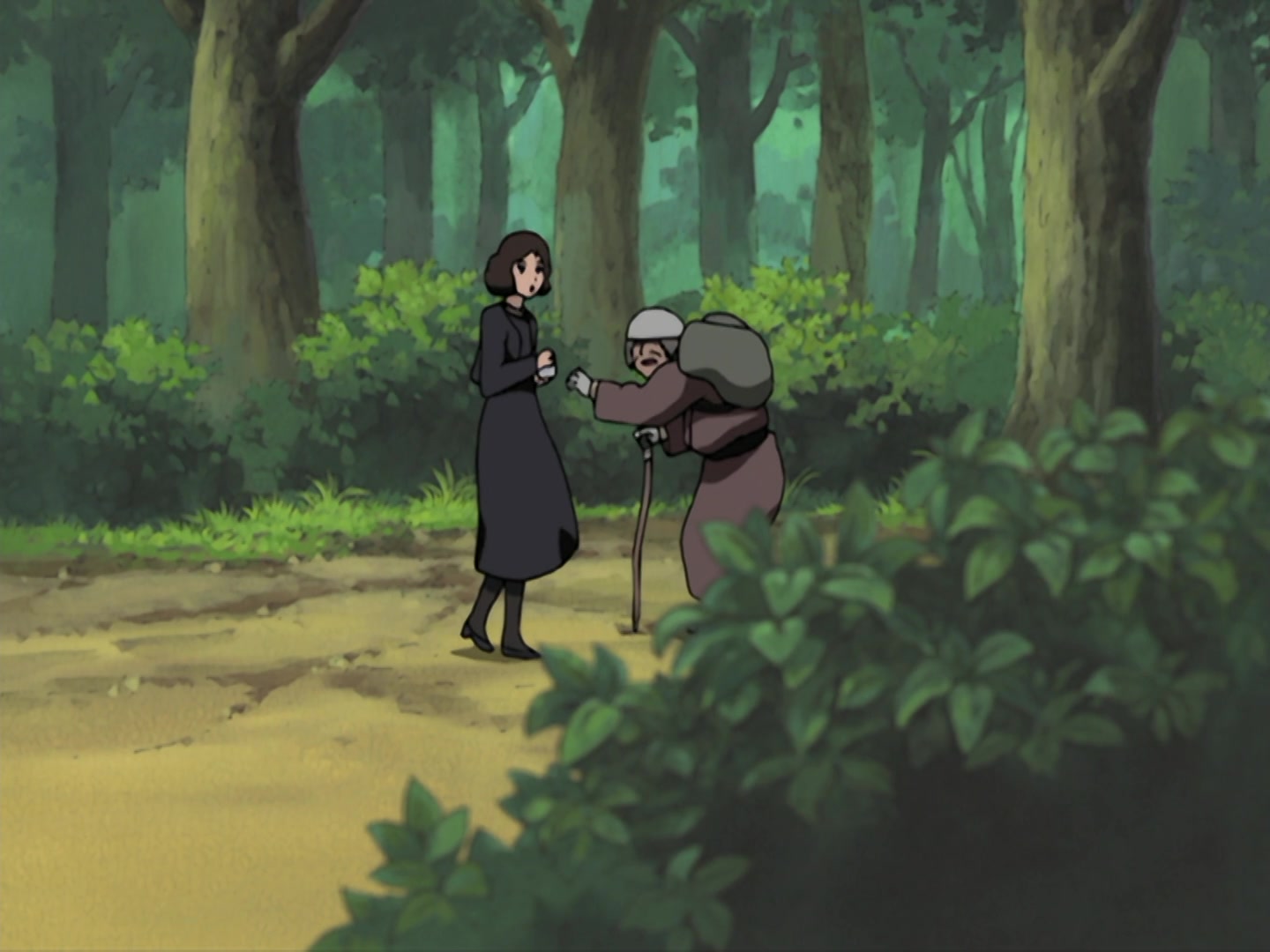Naruto Ep 186: Laughing Shino! @ 13:58