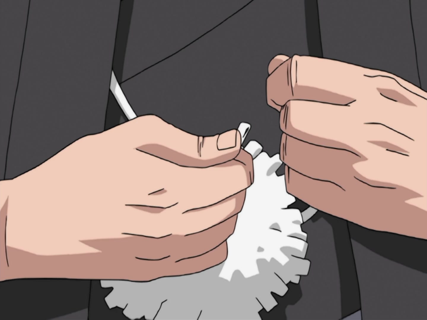 Naruto Ep 186: Laughing Shino! @ 14:55