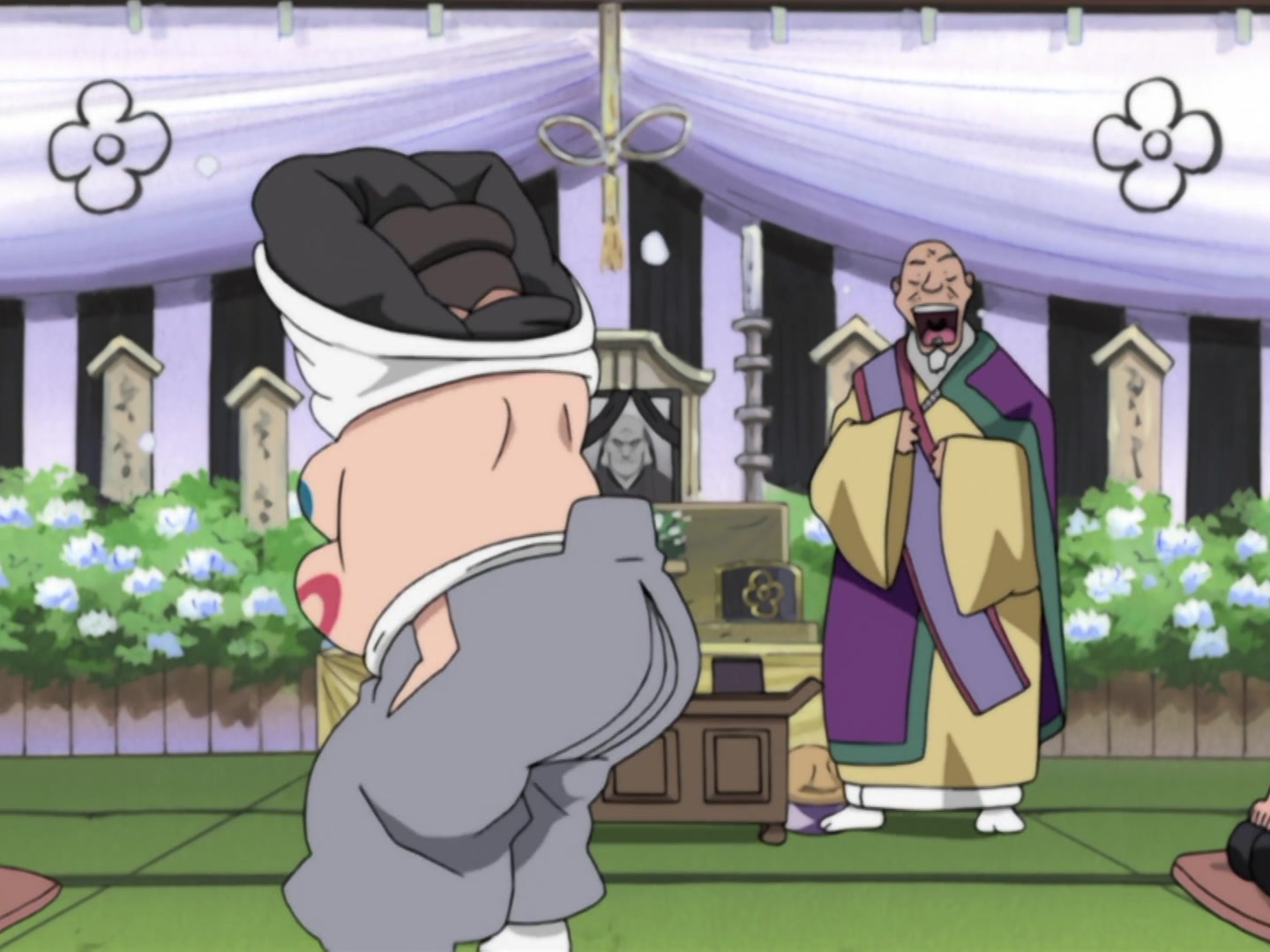 Naruto Ep 186: Laughing Shino! @ 15:17
