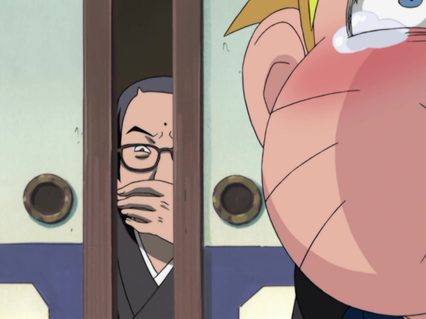 Naruto Ep 186: Laughing Shino! @ 15:24