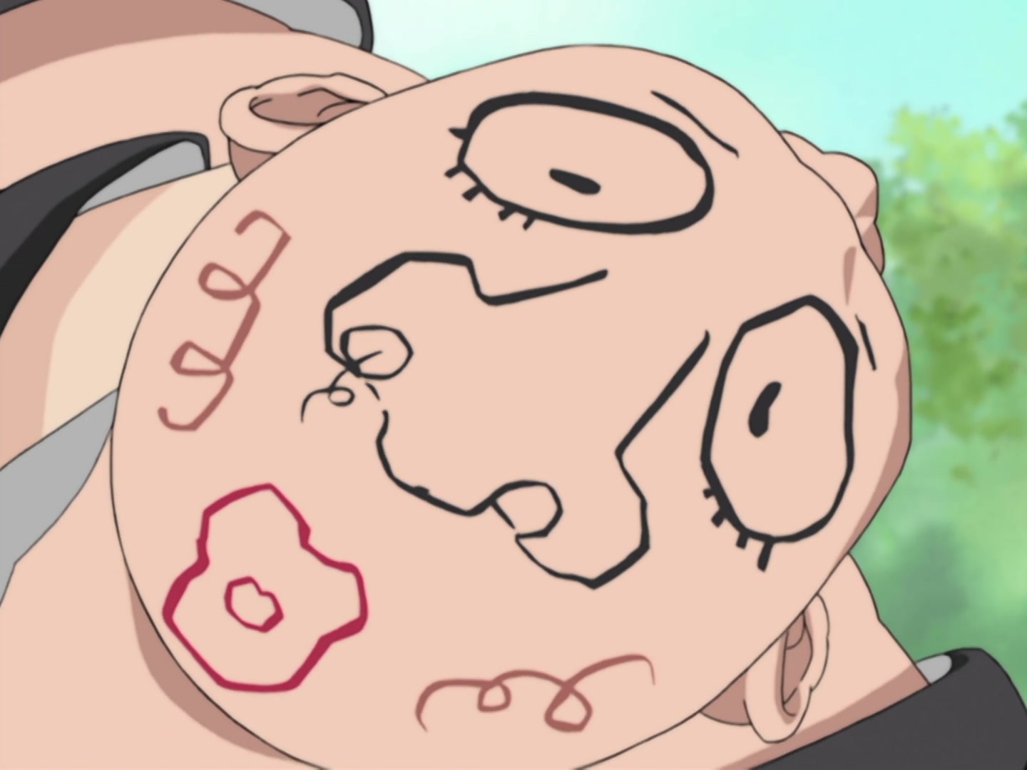 Naruto Ep 186: Laughing Shino! @ 15:52