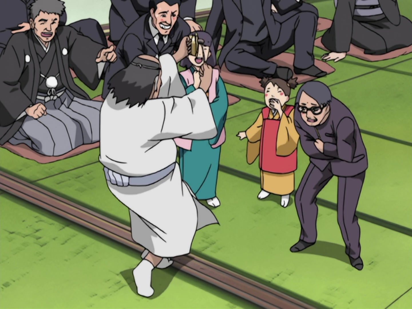 Naruto Ep 186: Laughing Shino! @ 17:25