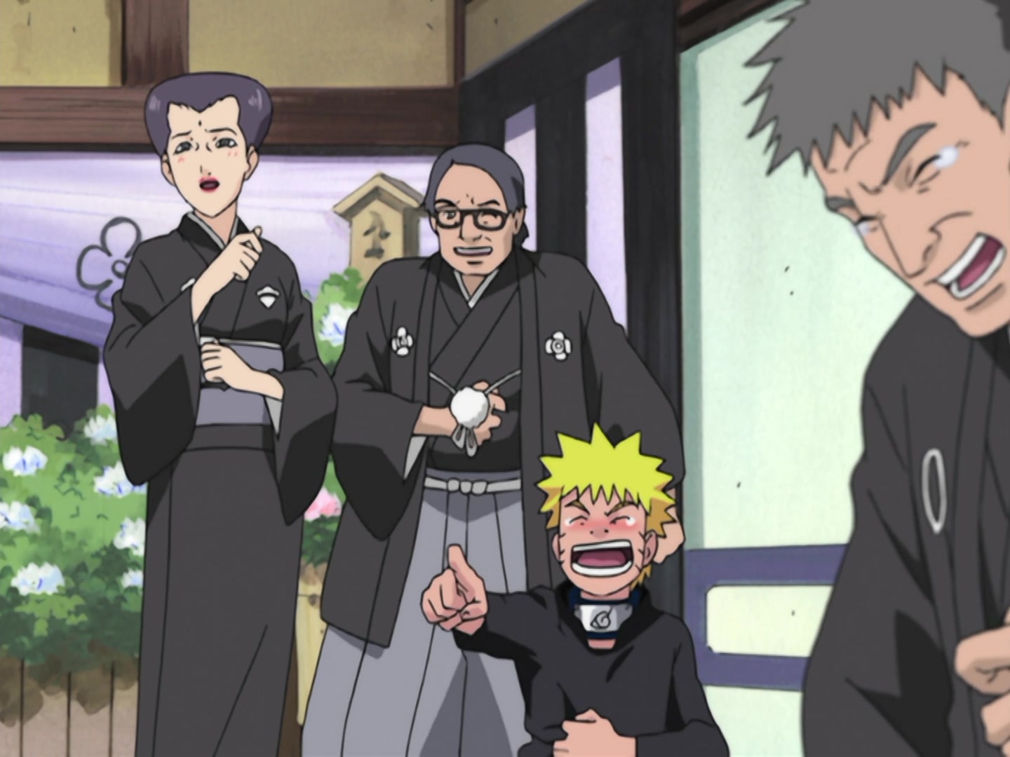 Naruto Ep 186: Laughing Shino! @ 17:32
