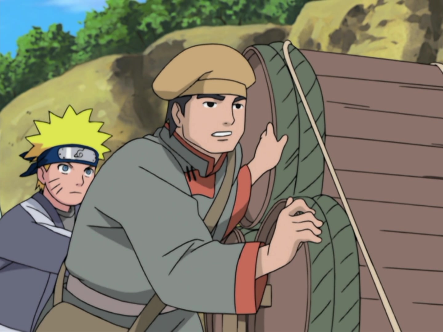 Naruto Ep 187: Open for Business! The Leaf Moving Service @ 06:07