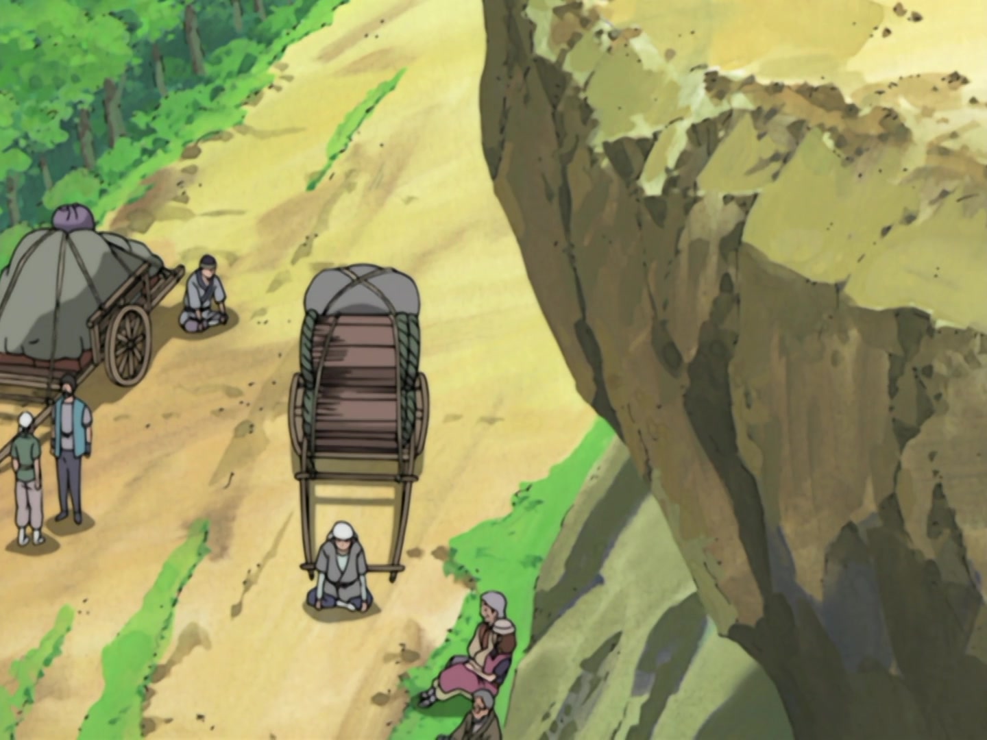 Naruto Ep 187: Open for Business! The Leaf Moving Service @ 13:15