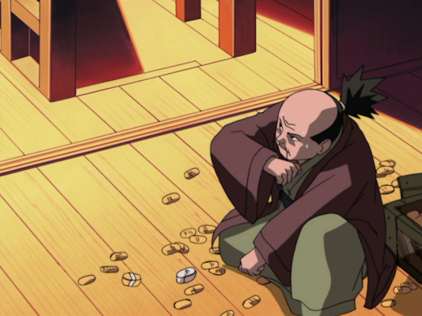 Naruto Ep 187: Open for Business! The Leaf Moving Service @ 16:57