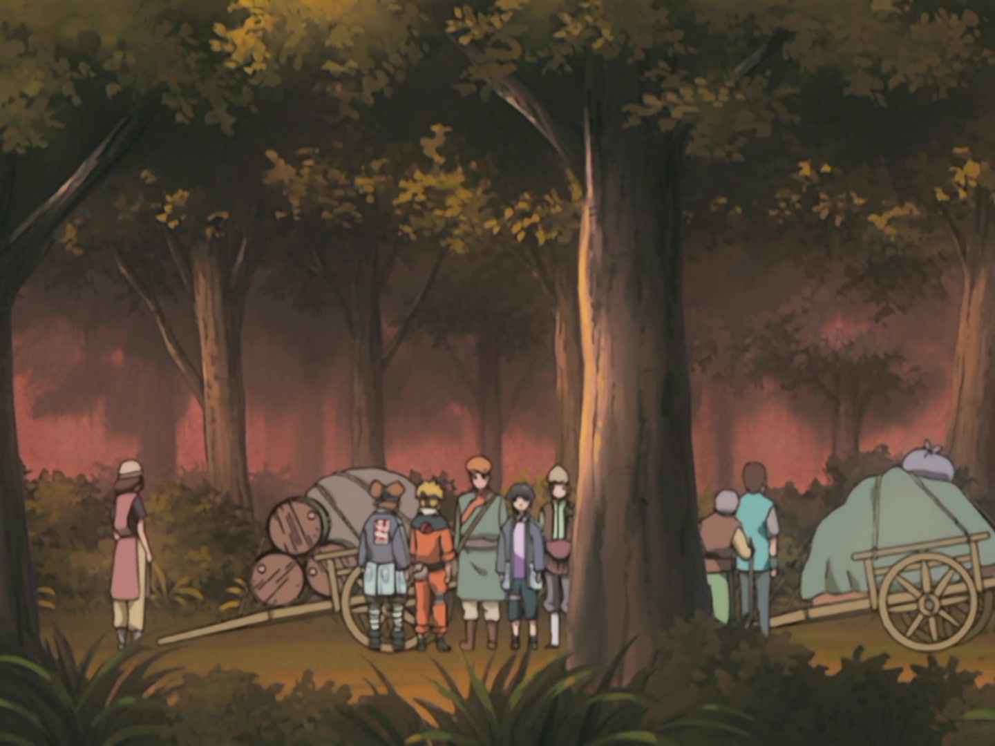Naruto Ep 188: Mystery of the Targeted Merchants @ 04:56