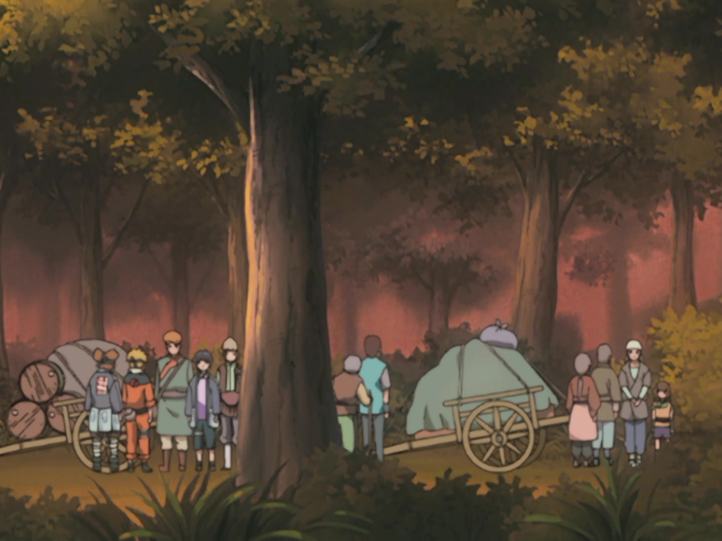 Naruto Ep 188: Mystery of the Targeted Merchants @ 05:03