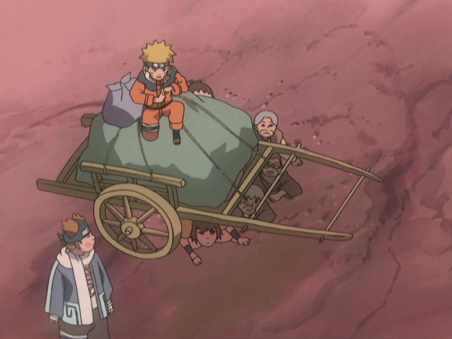 Naruto Ep 188: Mystery of the Targeted Merchants @ 08:37
