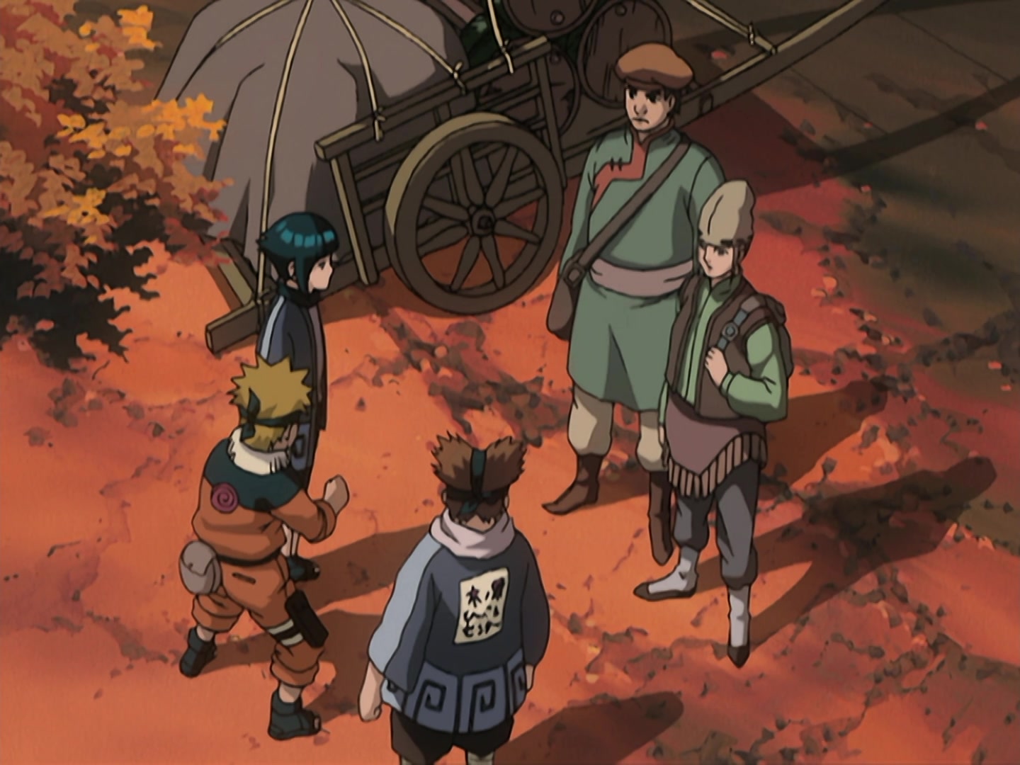 Naruto Ep 188: Mystery of the Targeted Merchants @ 11:07