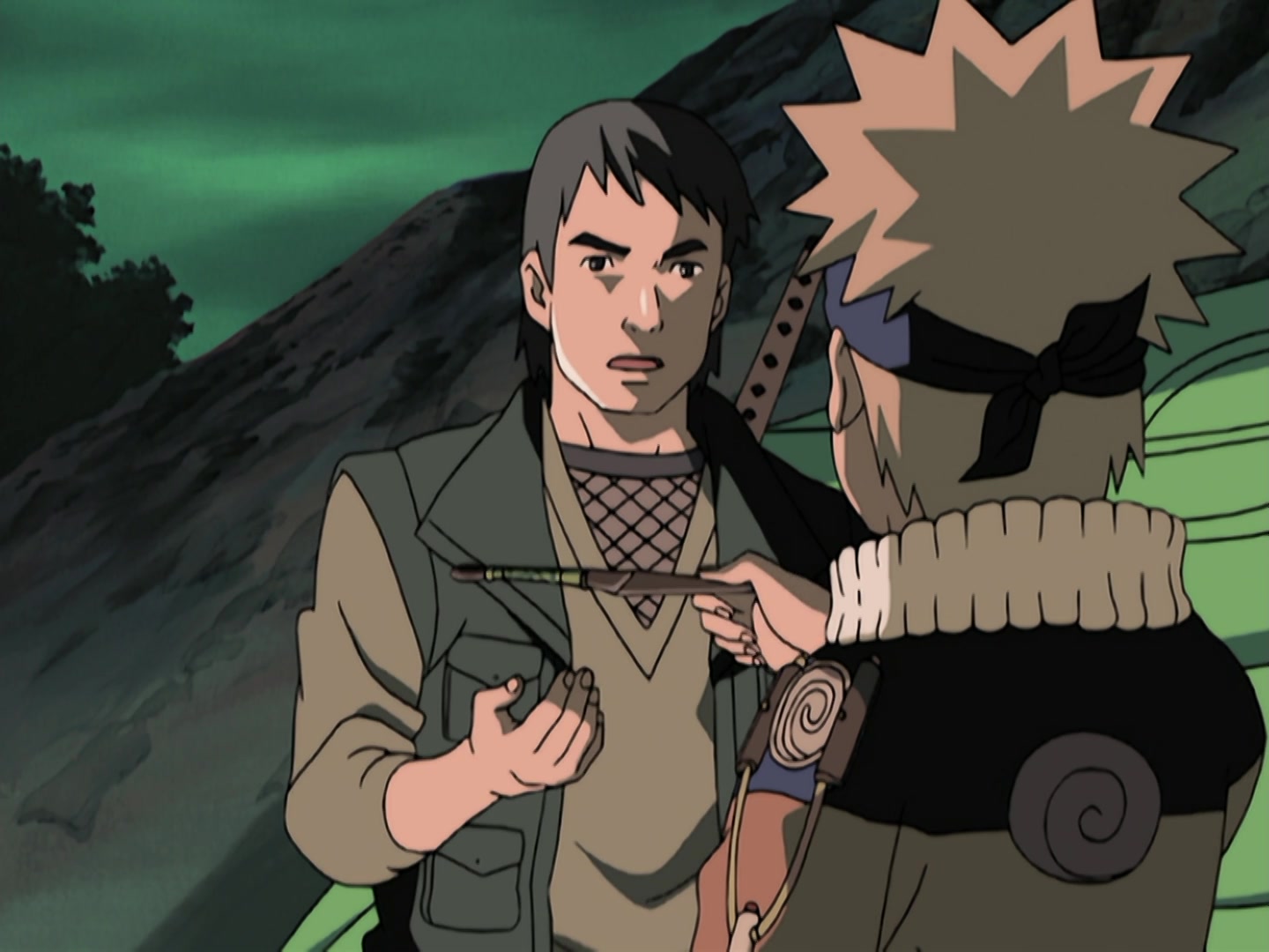 Naruto Ep 188: Mystery of the Targeted Merchants @ 18:30