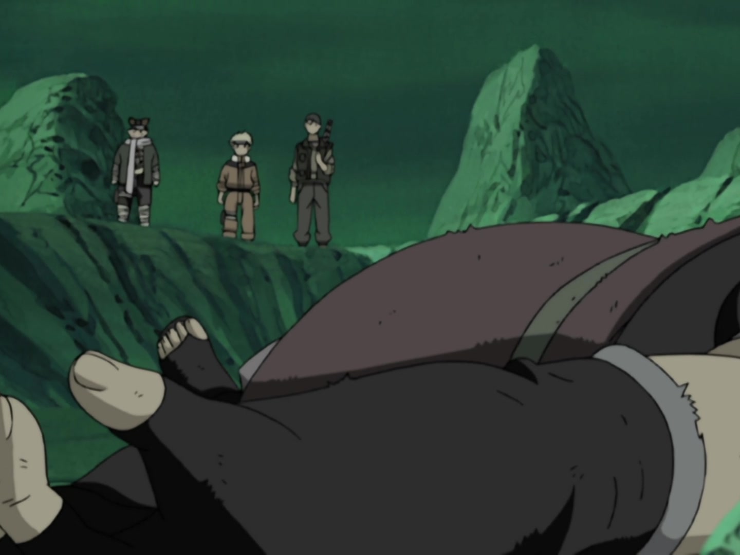 Naruto Ep 189: A Limitless Supply of Ninja Tools @ 11:00