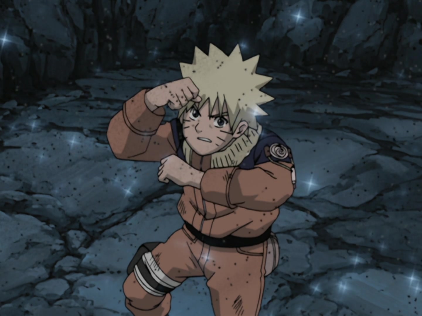 Naruto Ep 190: The Byakugan Sees the Blind Spot @ 03:37
