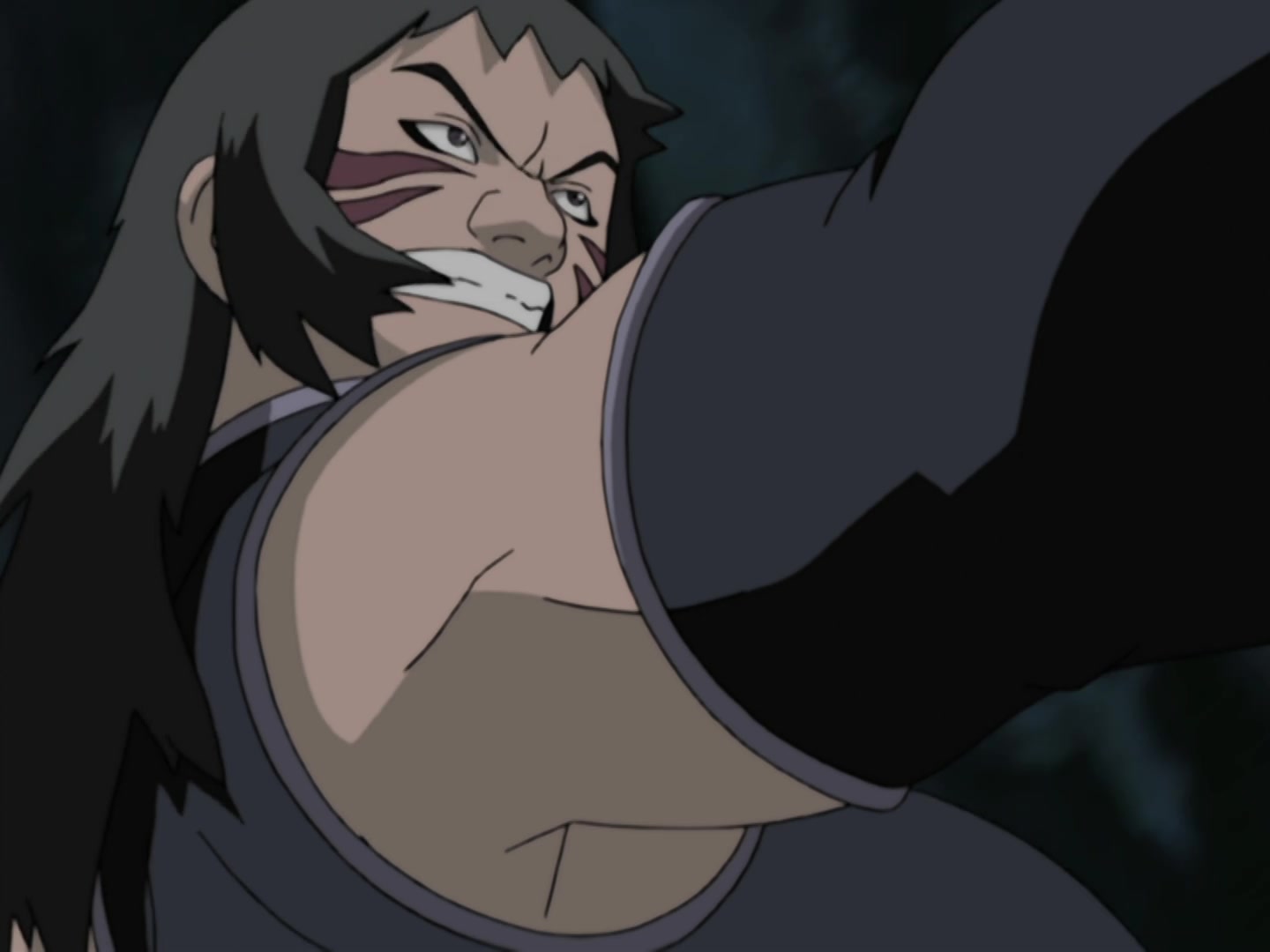 Naruto Ep 190: The Byakugan Sees the Blind Spot @ 06:00