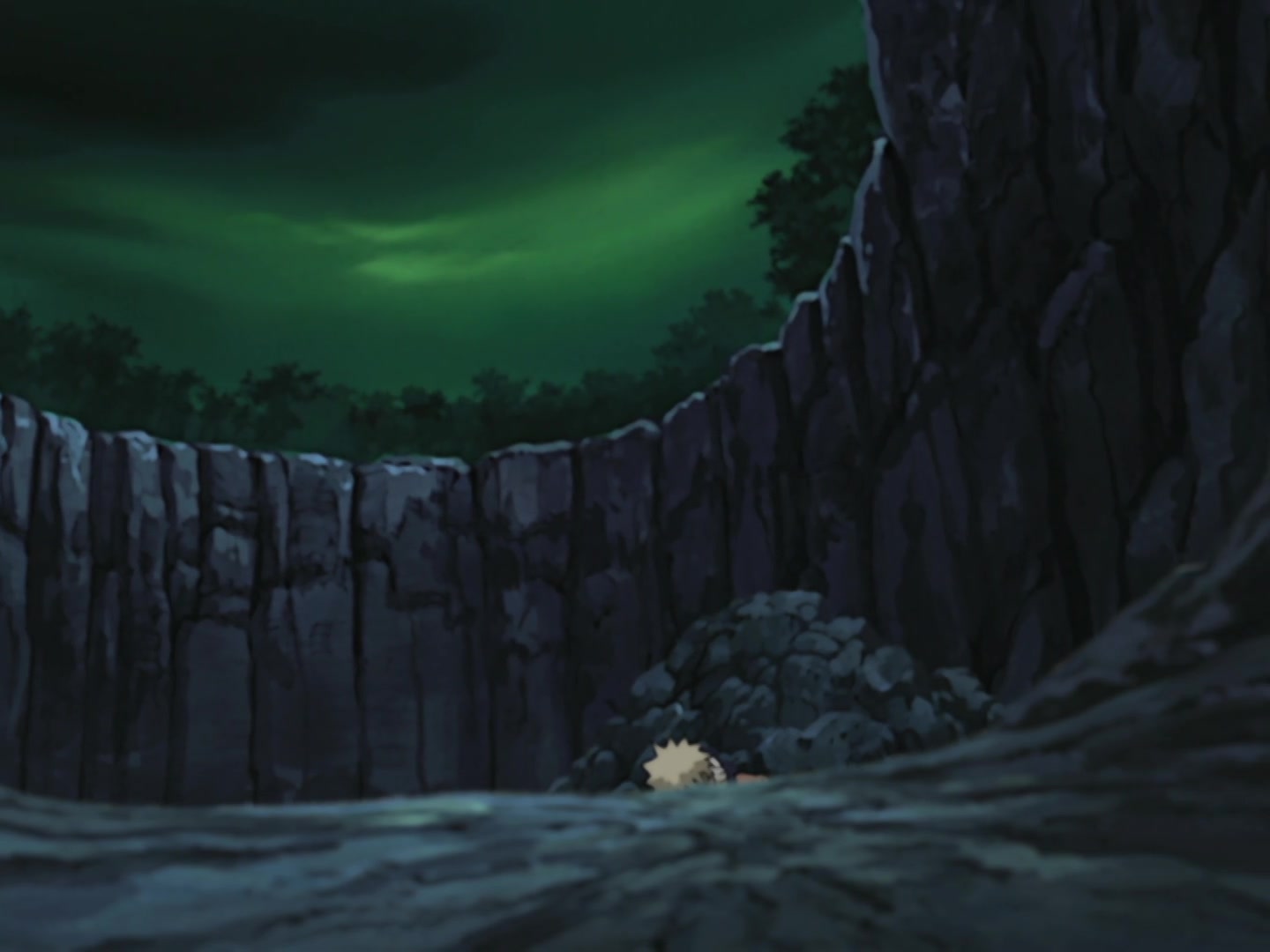 Naruto Ep 190: The Byakugan Sees the Blind Spot @ 08:09