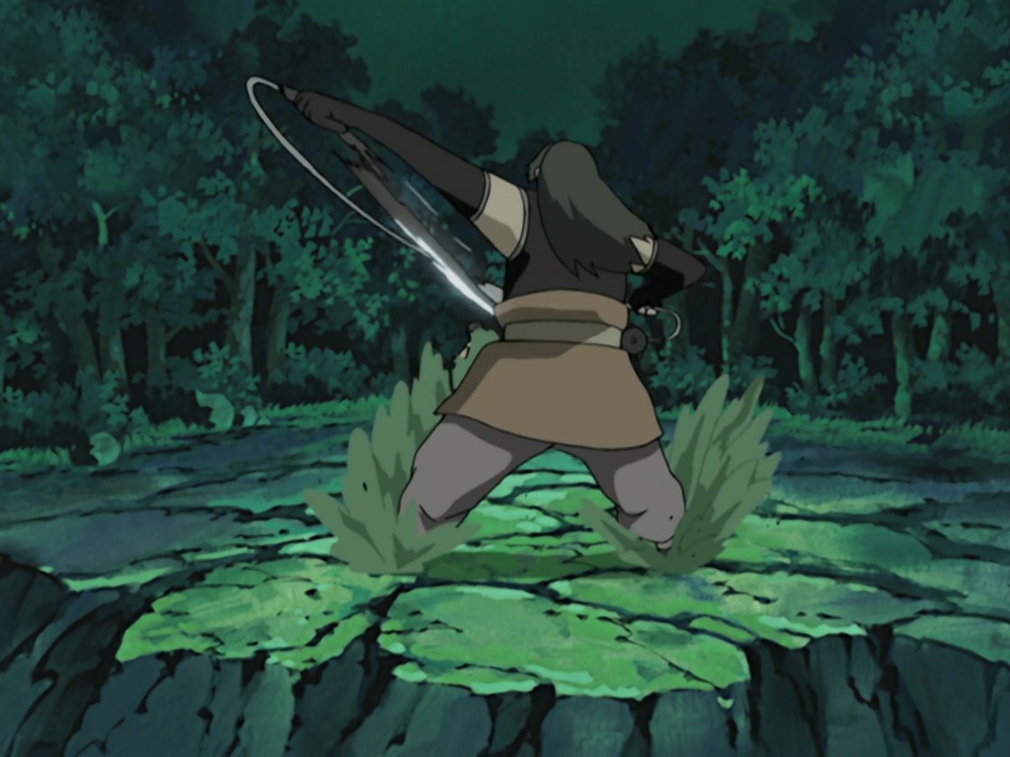 Naruto Ep 190: The Byakugan Sees the Blind Spot @ 09:34