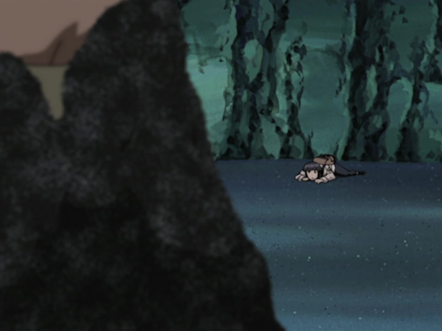 Naruto Ep 190: The Byakugan Sees the Blind Spot @ 11:29