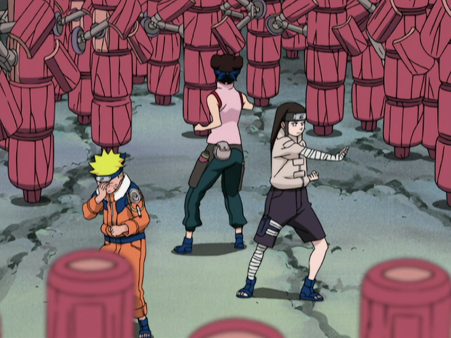Naruto Ep 196: Hot-Blooded Confrontation: Student vs. Sensei @ 06:57