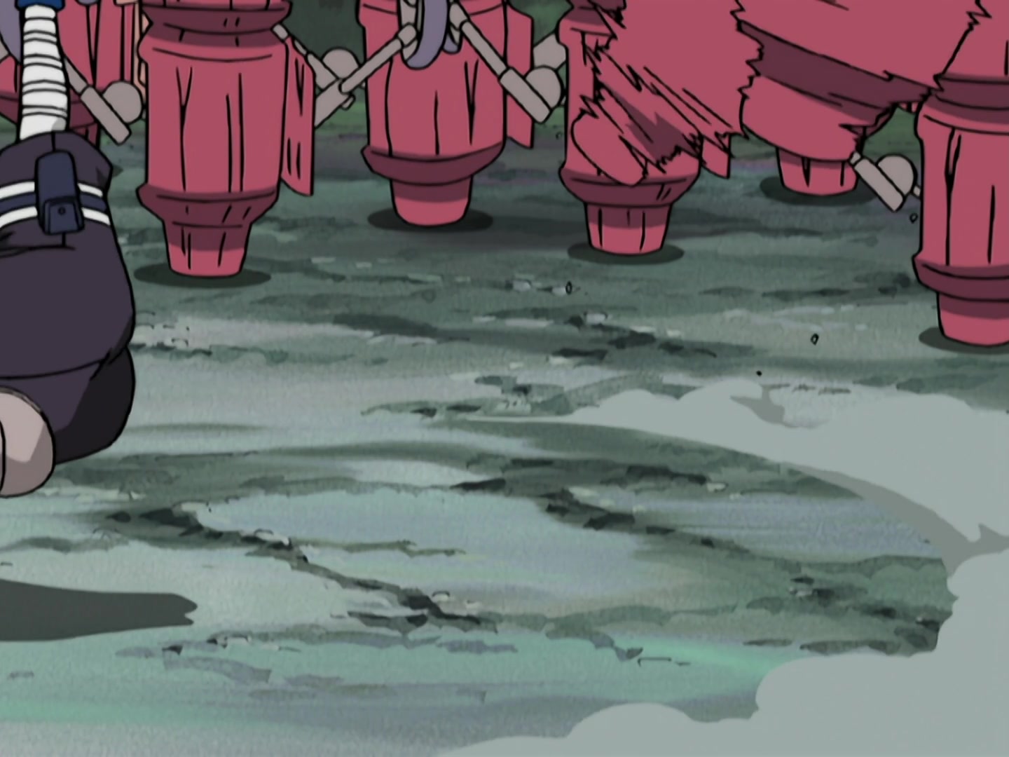 Naruto Ep 196: Hot-Blooded Confrontation: Student vs. Sensei @ 08:09