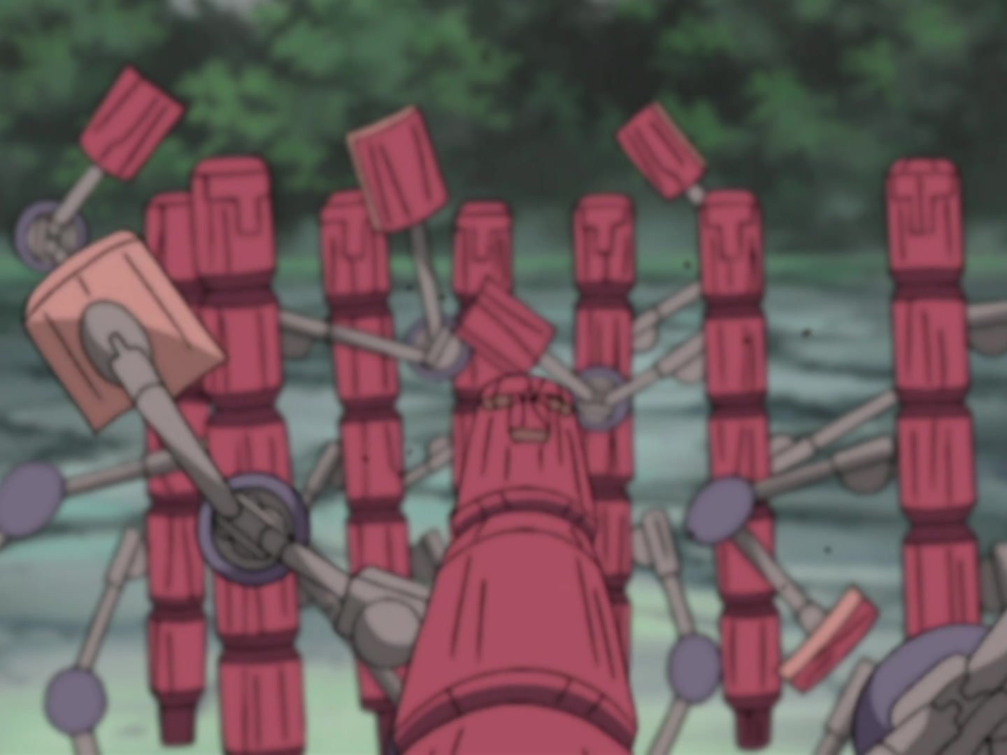 Naruto Ep 196: Hot-Blooded Confrontation: Student vs. Sensei @ 08:37