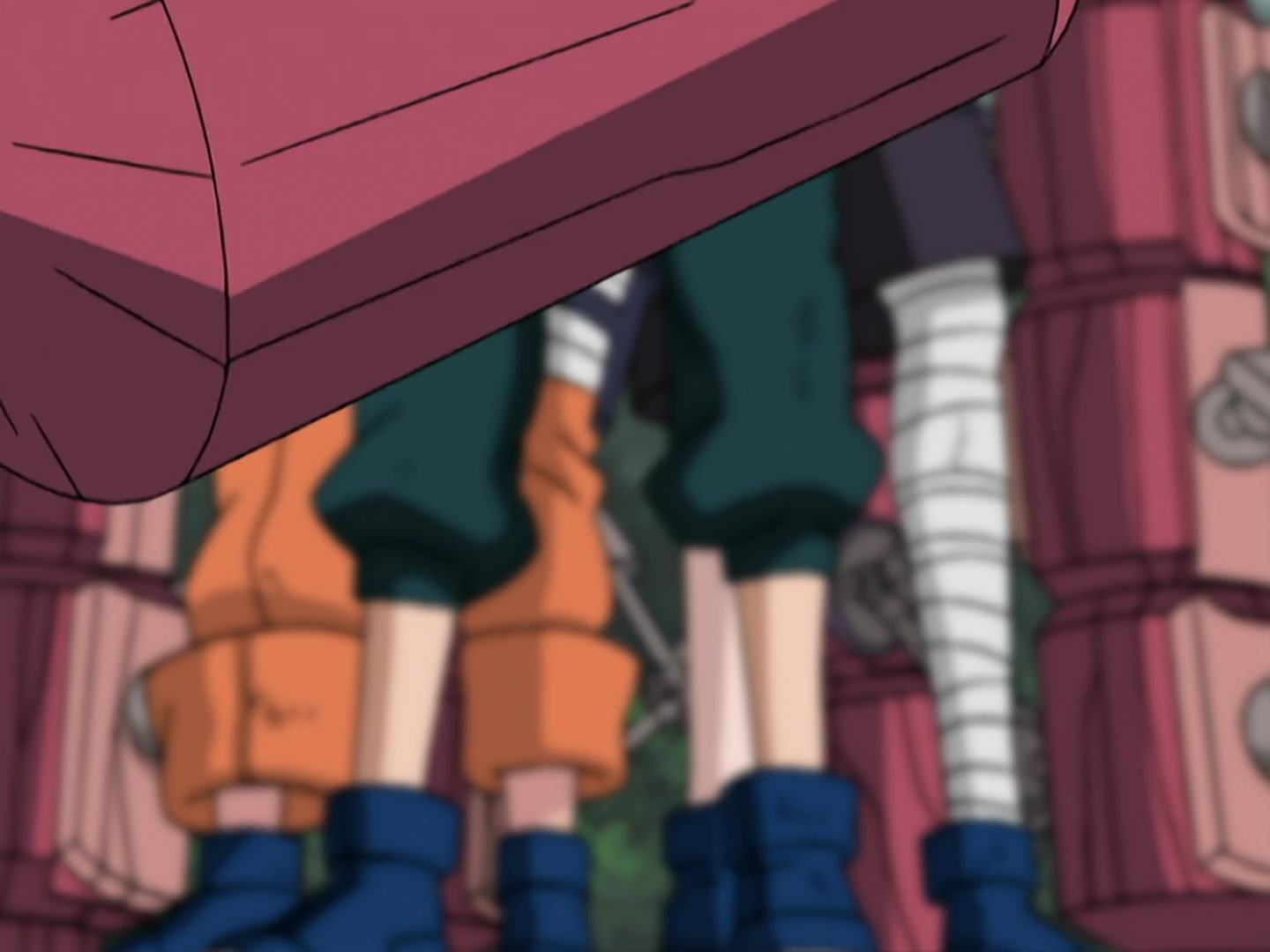 Naruto Ep 196: Hot-Blooded Confrontation: Student vs. Sensei @ 09:27
