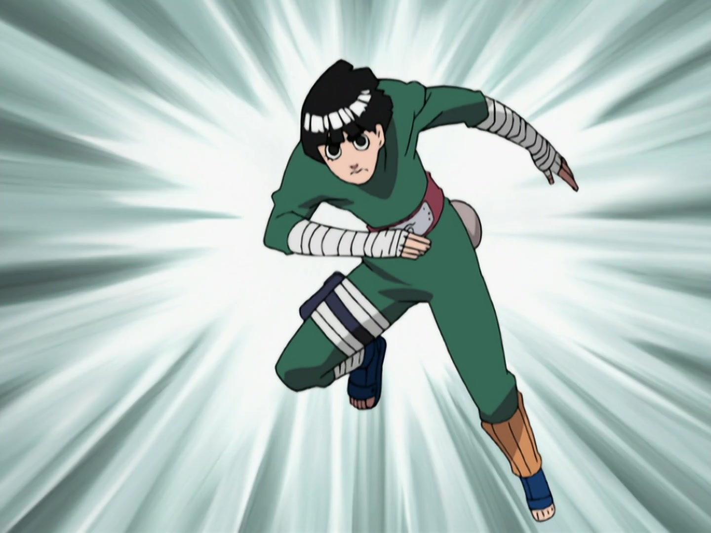 Naruto Ep 196: Hot-Blooded Confrontation: Student vs. Sensei @ 09:41