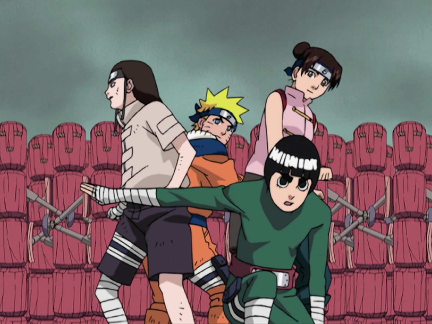 Naruto Ep 196: Hot-Blooded Confrontation: Student vs. Sensei @ 09:49
