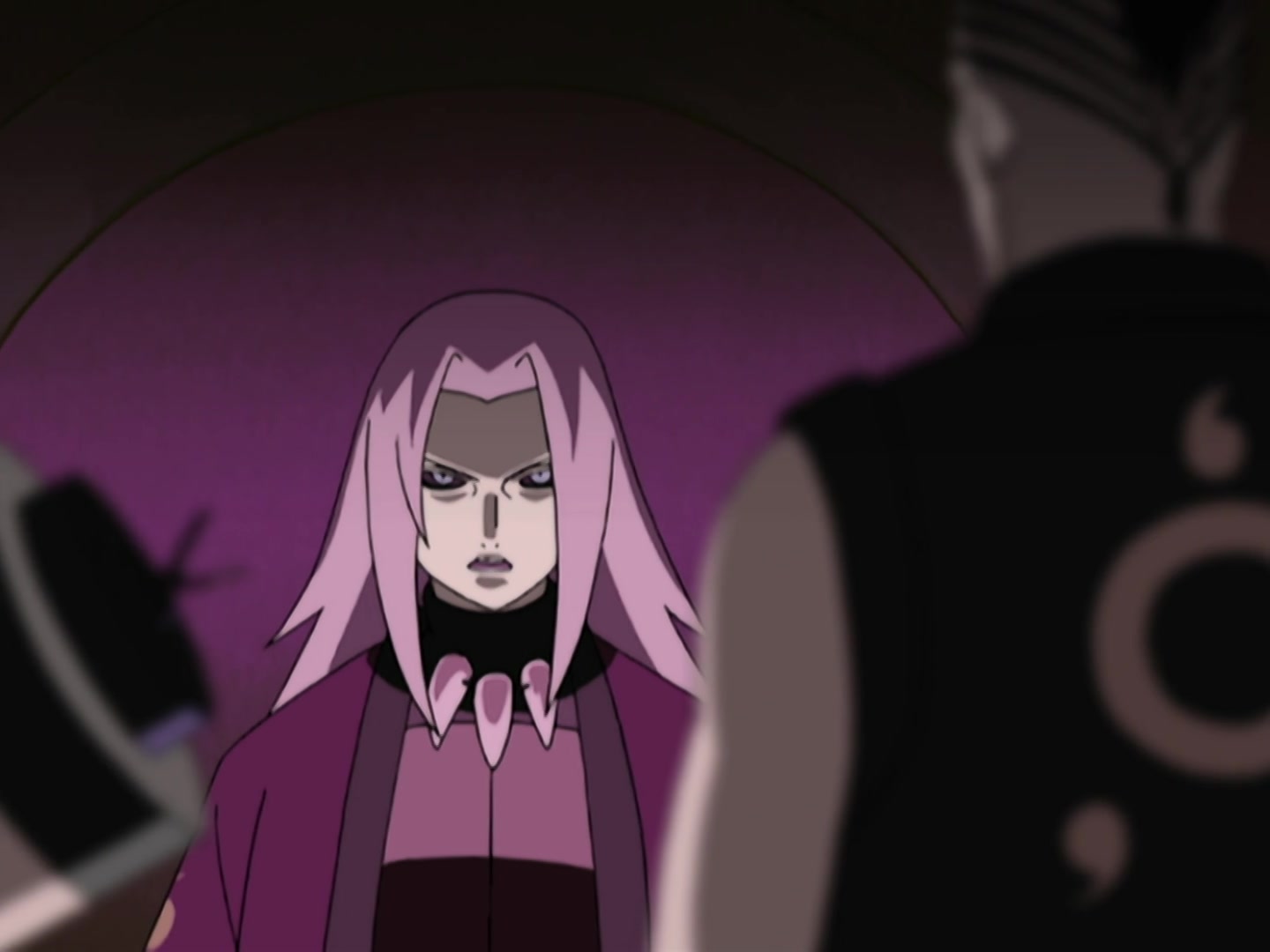 Naruto Ep 196: Hot-Blooded Confrontation: Student vs. Sensei @ 11:57