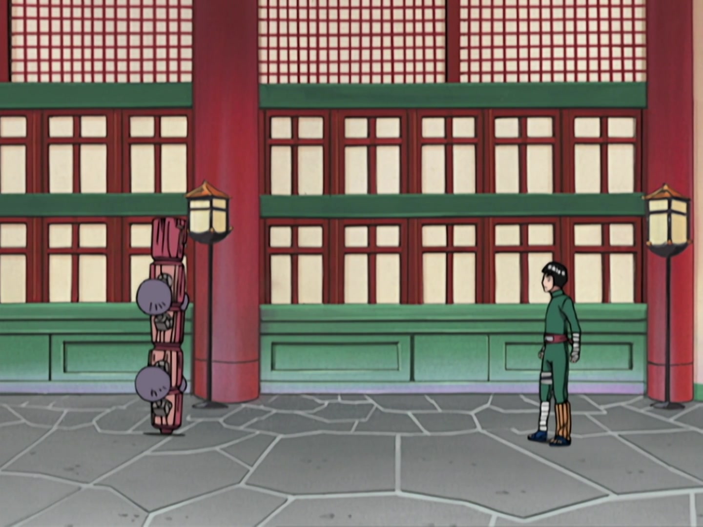 Naruto Ep 196: Hot-Blooded Confrontation: Student vs. Sensei @ 12:33