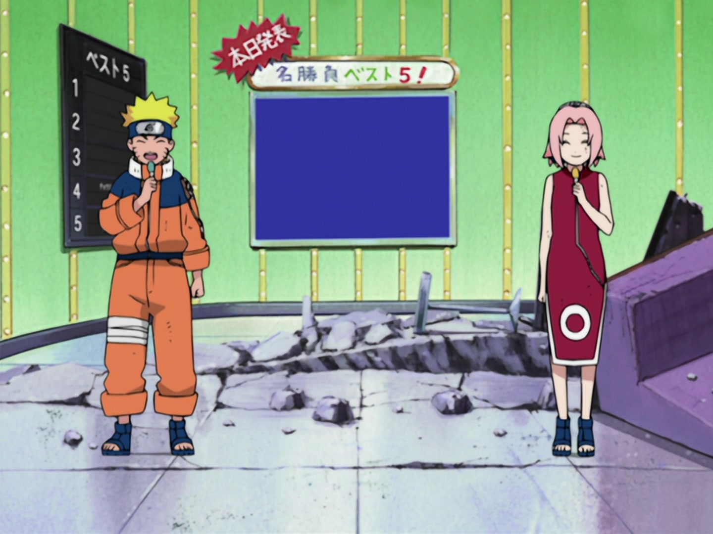 Naruto Ep 202: The Top 5 Ninja Battles @ 07:26