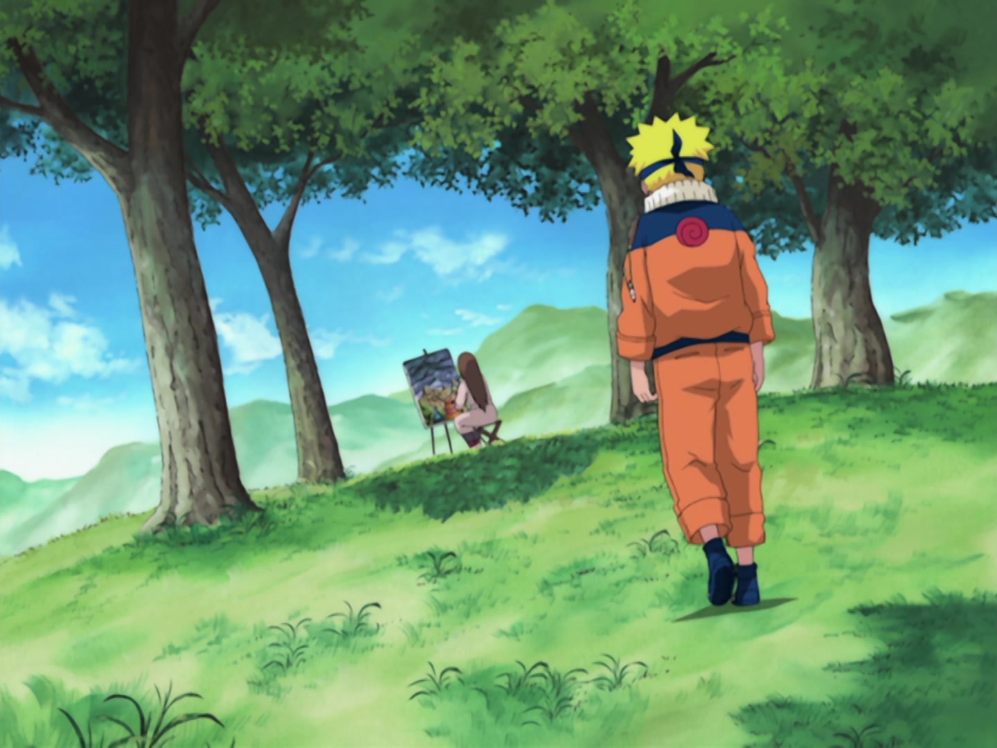 Naruto Ep 203: Kurenai's Decision, Squad 8 Left Behind @ 02:40