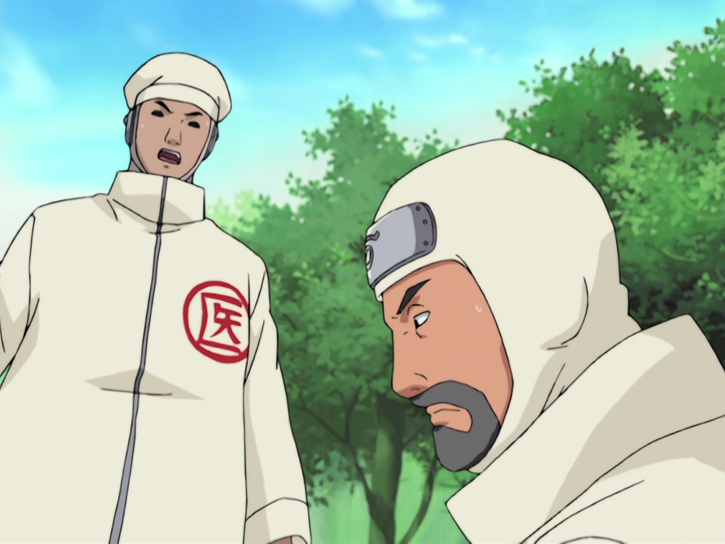 Naruto Ep 203: Kurenai's Decision, Squad 8 Left Behind @ 05:10