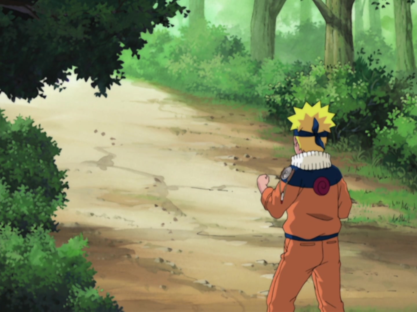 Naruto Ep 203: Kurenai's Decision, Squad 8 Left Behind @ 05:46