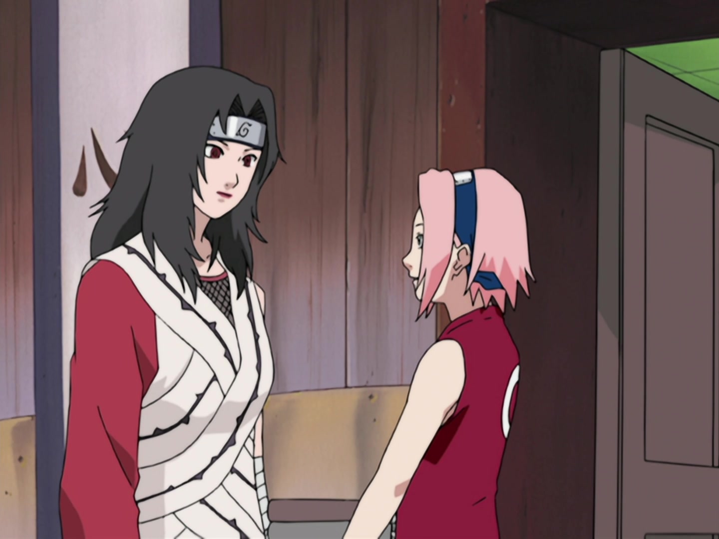 Naruto Ep 203: Kurenai's Decision, Squad 8 Left Behind @ 06:07
